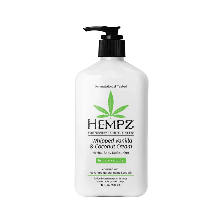 Hempz - Whipped Vanilla & Coconut Cream Herbal Body Moisturizer