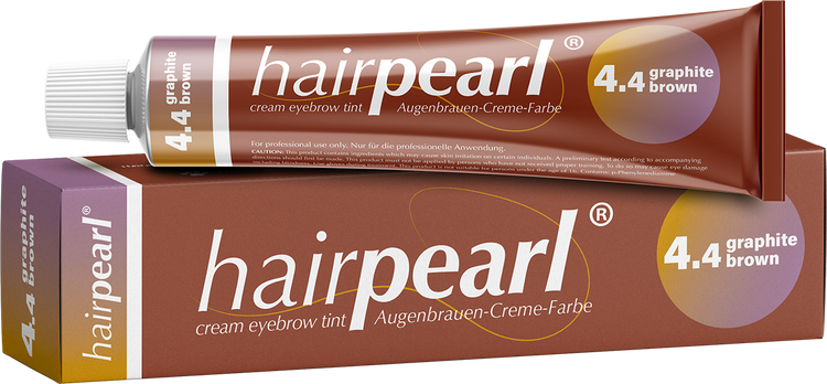 Hairpearl Eyelash & Eyebrow Tint - Graphite Brown (6579518636218)