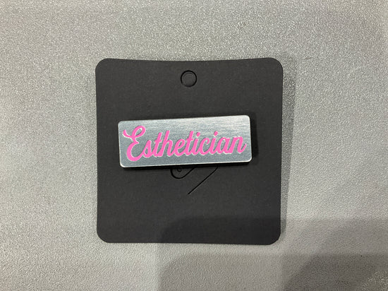 Esthetician Pink Pin (8139214880954)