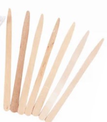 100pc XS Disposable Eyebrow Sticks for Face