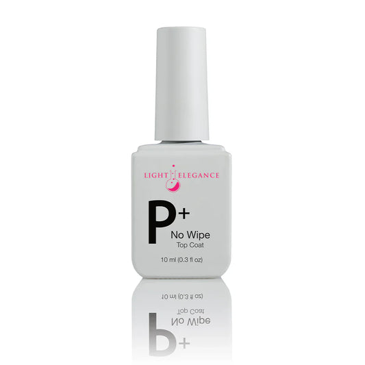 Light Elegance P+ Soak Off Gel - No Wipe Top Coat:: New Packaging