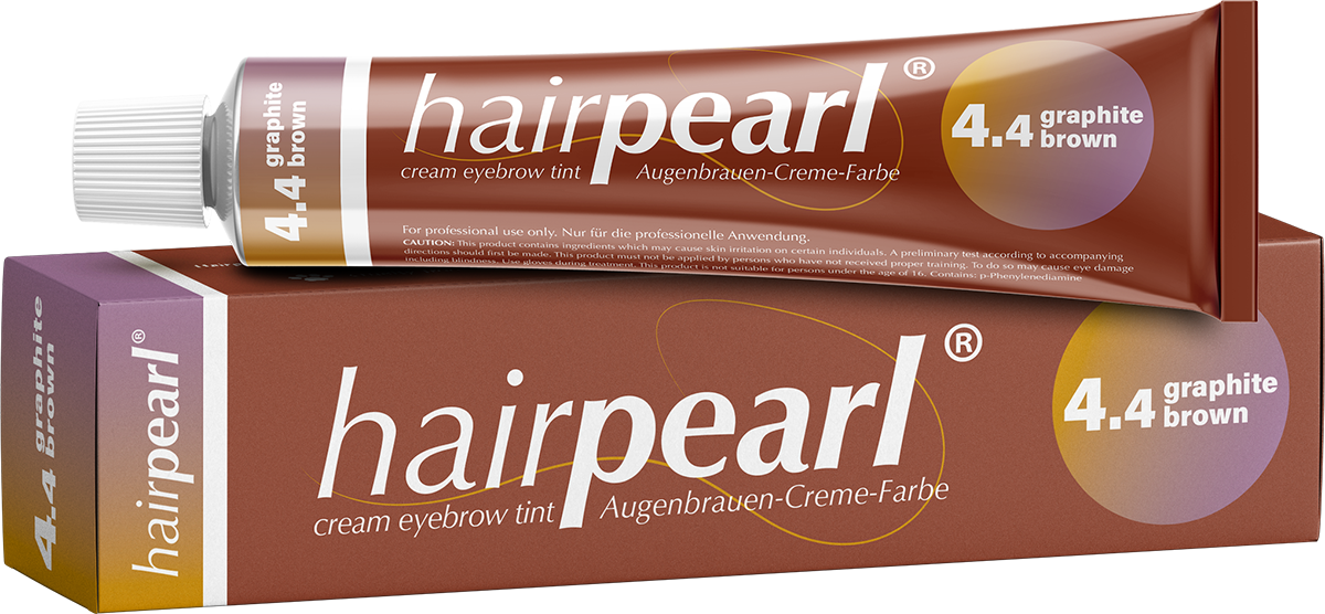 Hairpearl Eyelash & Eyebrow Tint -  Graphite Brown (6579518636218)