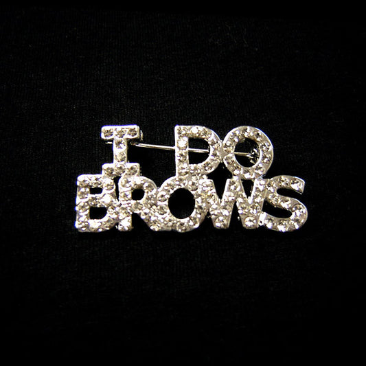 I Do Brows Pin (6569759506618)