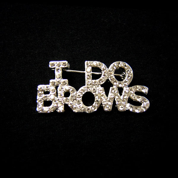 I Do Brows Pin (6569759506618)